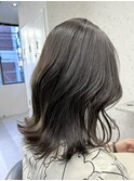 【adept北千住　エリスタイル】マットアッシュ×くびれヘア