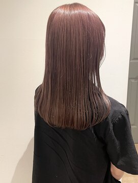 ラミエバイメルト 下北沢(lamie by melt) 毛利/ピンクラベンダーベージュブリーチ大人可愛いイエベ人気