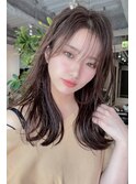 毛先ワンカール×レイヤーカット×小顔カット　20代30代40代
