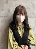 アンディ ニジュウサンド クリエイション(and D 23℃ creation)&nbsp;カーキグレージュ/暗め/巻き髪/オリーブグレージュ