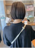 イメチェンミニボブ×切りっぱなし×メルティカラー[横浜駅]