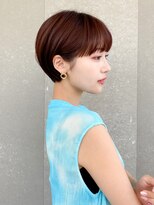 ロンド レグリーズ 立川(Lond leglise)&nbsp;ショート×顔周り×前髪×シルキーベージュ×グレージュカラー