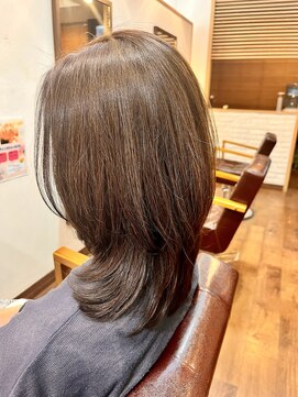 ヘアー グリーン(hair green) 30代40代50代レイヤーくびれロング【髪質改善/百合ヶ丘】