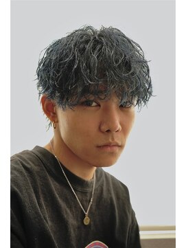 ブリーチ 金沢店(BLEACHi) ネイビールーズツイスパ(メンズパーマ/ツイストスパイラル)