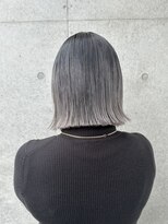 フリーラ 横浜(freera)&nbsp;黒髪/グレーベージュ/レイヤーロング/前髪パーマ[横浜駅]