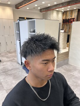 ルースト 京都駅前店(ROOST) ツイストウェーブバング