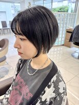 アッシュ 下北沢店(Ash)&nbsp;黒髪でもオシャレ！ツーブロハンサムショート