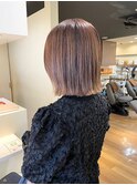 切りっぱなしミディアム/くすみベージュ