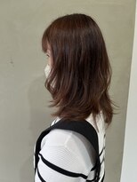 ルーヘア 岐阜(Rooo HAIR) レイヤーピンクベージュ