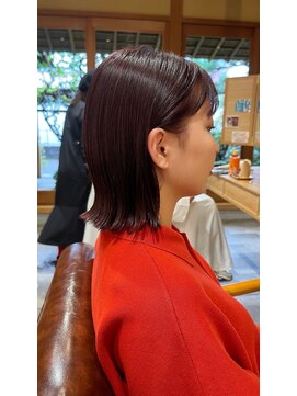 アトリエ ジェイディ(AtelierJ.D.) 切りっぱなし外ハネボブ