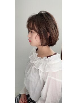 ニスル 町田店(NISURU) 似合わせカット/大人ガーリー/ダークアッシュ/着物/町田/町田駅