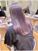 成人式はダブルカラー、インナーカラー♪