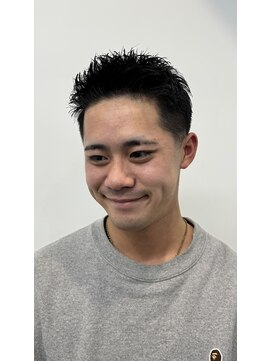 メンズラピス 栄店(Men's Lapis) 黒髪短髪ツーブロックスキンフェードツーウェイ