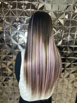 ラブスタシー 博多店(LOVESTASY) ピンクハイライト/シールエクステ/博多/福岡