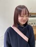 【学割U24.2回目まで使用可】前髪カット+イルミナカラー+tr8800円→ /柔色