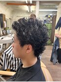 ツイストピンパーマ