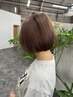 カット+リタッチカラー+3stepトリートメント￥6980 ♯郡山♯ショート♯ボブ