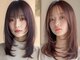 エンタク 新宿(enntaku)の写真/韓国レイヤーが人気*顔周り×前髪カットで小顔効果◎あなたの魅力を最大限に引き出します[新宿駅/縮毛矯正]