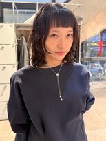 ダブ ムート(DaB MUUT)&nbsp;オン眉パーマボブ