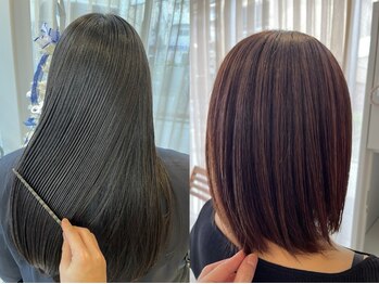 ユニティ 小田急相模原店の写真/落ち着いた雰囲気のサロン＊ダメージ・クセ・うねりを解決！高技術×拘りの商材【小田急相模原/髪質改善】