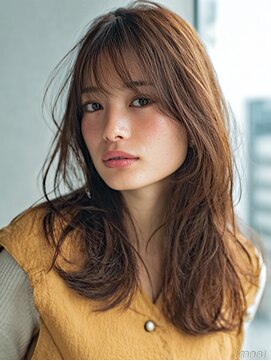 ダル 渋谷/表参道(DAL.) レイヤーカット髪質改善カラー透明感カラー顔まわりカット