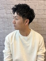 グレイスフルバーバー 新宿パークタワー店&nbsp;ビジネスマンにも◎清潔感のあるパーマスタイル