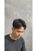 アップバングショート