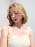 韓国ボブ/大人ボブ/レイヤーボブ/小顔ヘア/タンバルモリ