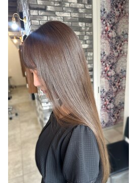プリームヘアーホワイト(Pleame hair WHITE) ベージュカラー