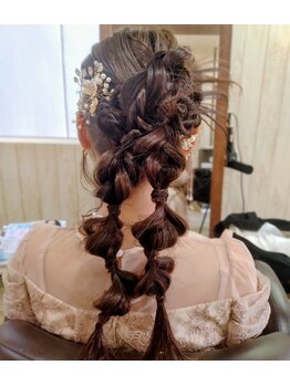 ルチル(Rutile)の写真/ヘアセットはルチルで☆結婚式のなどの特別な日のヘアセットお任せ下さい♪