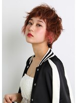 ルフ ヘアーデザイン(ruf hair design) 【ruf hair design】ツートーンくせ毛風ショート