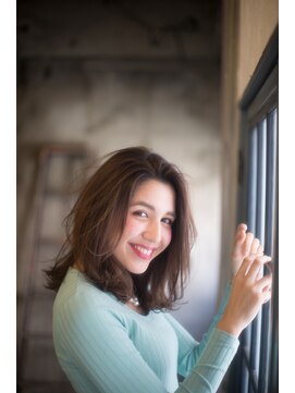 美容室 クラフトヘアー 西葛西店(CRAFT HAIR) 外国人風ゆるふわセンターパート【西葛西】