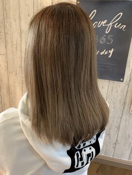 アンク クロス 関内店 ナチュラルベージュハイライト　【mifuyu】