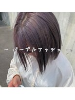 フォルテ 島田店 大人可愛いパープルアッシュ