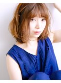 【Blue☆】#耳かけひし形ボブ