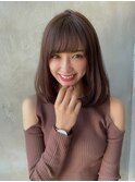 20代30代40代大人かわいいミディアムボブ★ブランジュ
