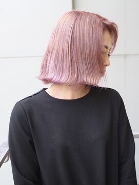 シィーム(cime) くすみピンクヘアー