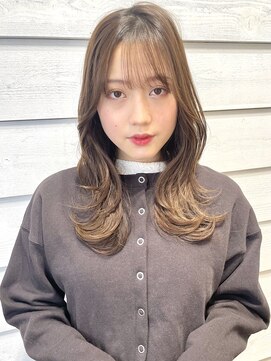 ニューラインギンザ(New-Line 銀座) [中野莉子]韓国風レイヤー レイヤーロング