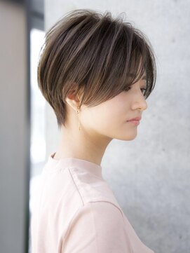 エインアンリー 表参道(AIN.ANLY.) 前髪なし大人ショート20代30代40代【AIN.表参道】川原大地