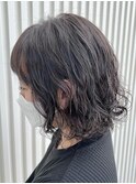 アッシュグレー×パーマ/イルミナカラー◎20代30代40代50代