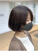 韓国スタイル/艶髪/ボブ/髪質改善縮毛矯正/香椎/千早/髪質改善