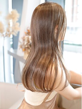 ハーバーズ バイ エムスラッシュ 鎌倉由比ヶ浜(Harbors by M.SLASH) HARBORS鎌倉/外国人風/艶カラー/プラチナカラー/エアストレートo