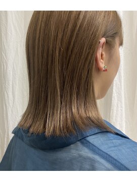 ガーデン Garden ヘアーメイク hair make ミルクティーカラー