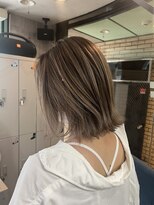 ラフ(LAFF) #ショコラアッシュ#ヘルシースタイル#ふんわりカール