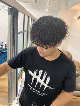 ティーズ アカサカ(T's AKASAKA) 波巻きパーマ　波巻きスパイラル