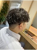 無造作ツイスパ 刈り上げ、短髪との相性◎