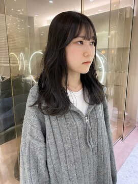 マイル 渋谷(mile) ブリーチなし透明感グレー