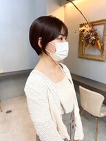 オズ 郡山桑野店(OZ)&nbsp;イメチェンハッシュカットフルバング似合わせレッドブラウン