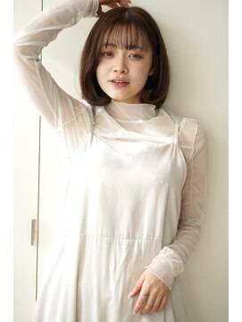 コンティロミー(CONTI ROMMY.) 耳掛けボブ◎お洒落感サイドバング【大人ボブ】