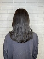 サボン ヘア デザイン カーザ(savon hair design casa+) 白髪ぼかしハイライト×ダークグレージュ